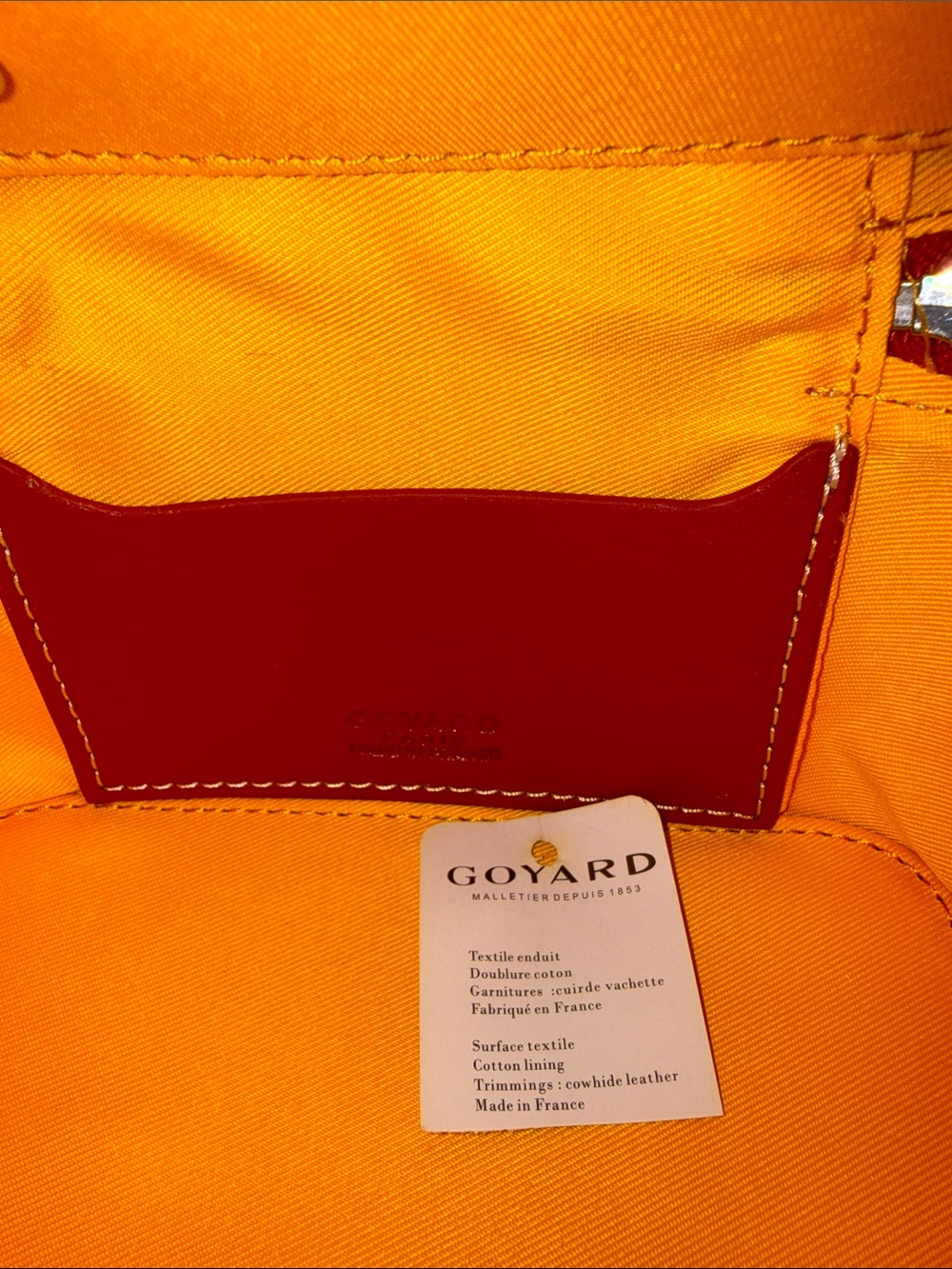 Goyard Red Mini Vanity Crossbody Bag - Picture 5 of 7